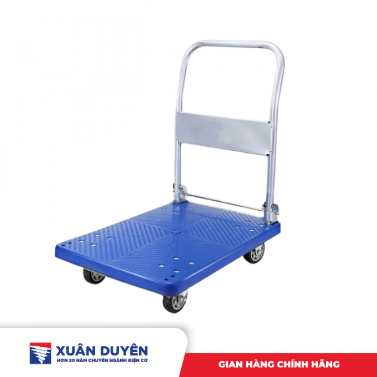 Xe đẩy hàng 4 bánh sàn nhựa Feida FD-150 (150Kg)