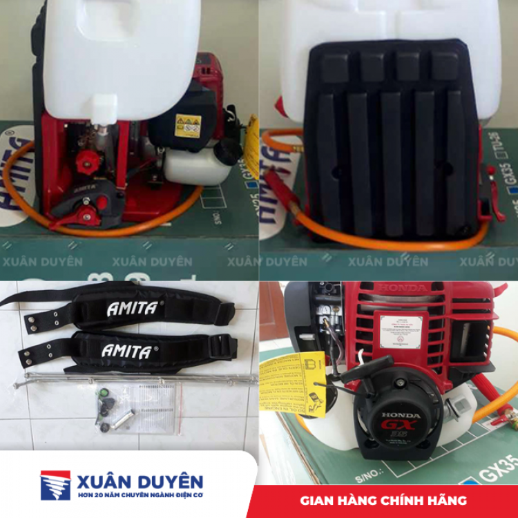 Bình phun thuốc 4 thì Honda Amita F-868 GX35