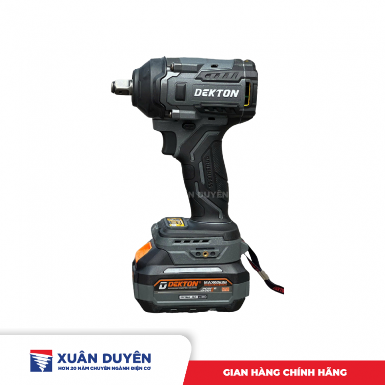 Máy siết bu lông dùng pin 21V Dekton M21-IW550PRO